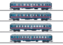Märklin 43789 - H0 - 4-tlg. Set Schnellzugwagen, SJ, Ep. V